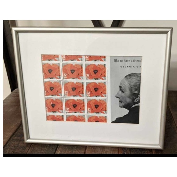 No brand Office Okeeffe Stamps In A Frame Poshmark